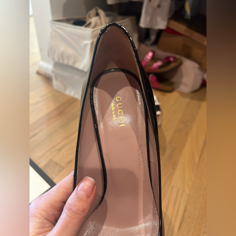 Gucci patent black heels size 39 - Picture 15 of 15